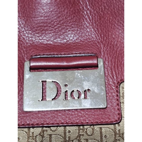 Authentic CHRISTIAN DIOR Street Chic Trotter Monogram Canvas Tote Bag - Picture 9 of 11